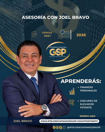 Agenda una asesoría con Joel
